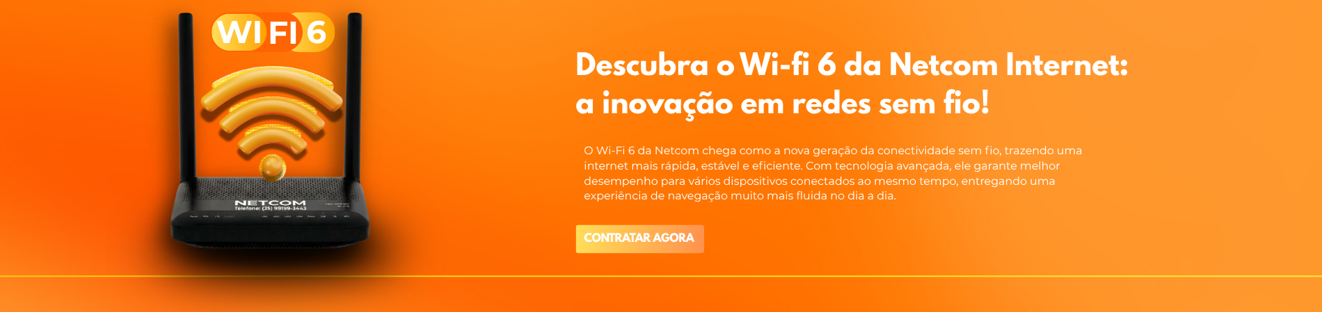 Roteador Wi-Fi de alta performance
